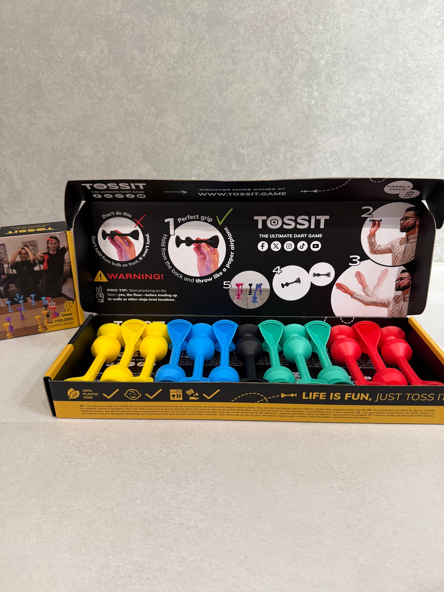 Tossit - Family Pack ( Play set )｜家庭組（13支飛鏢，無收納袋）