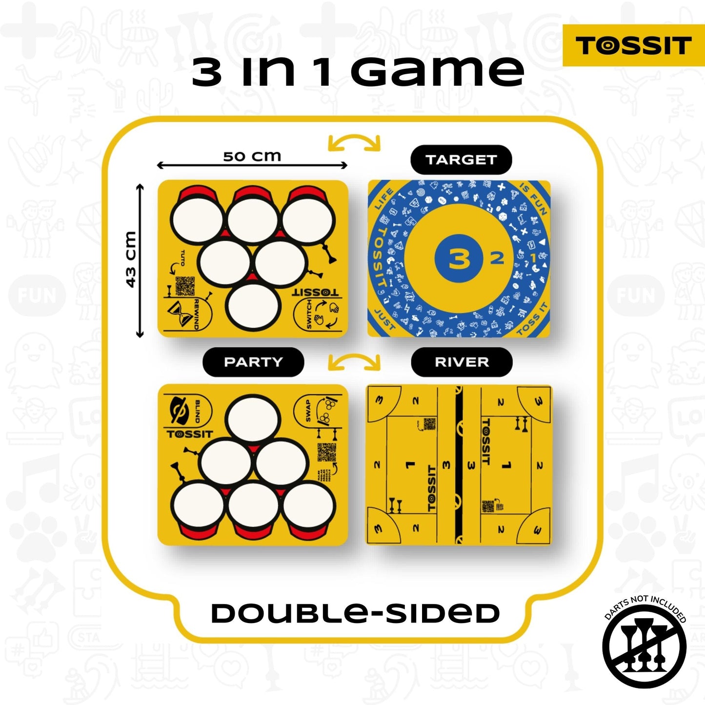 Tossit - 派對遊戲板