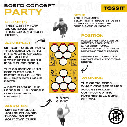 Tossit - 派對遊戲板